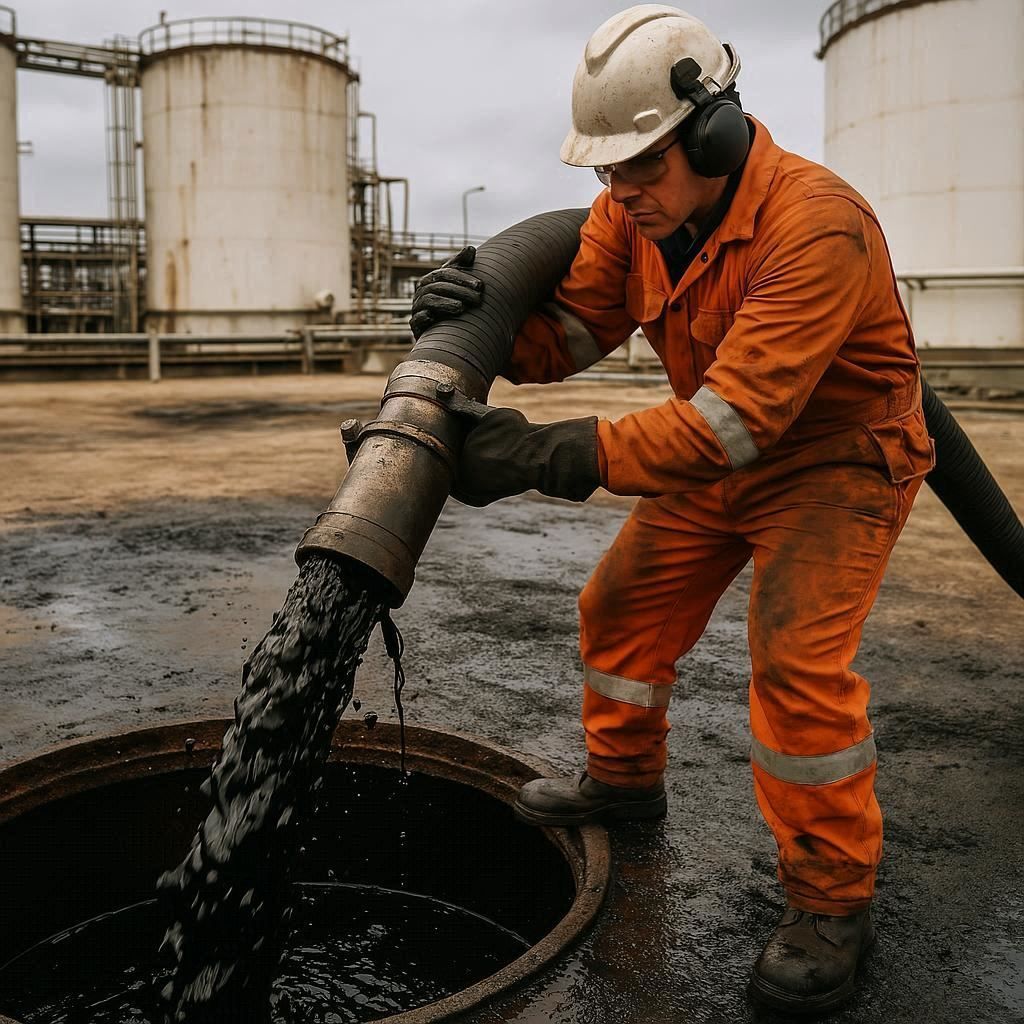 Откачка нефтепродуктов в Тихвине